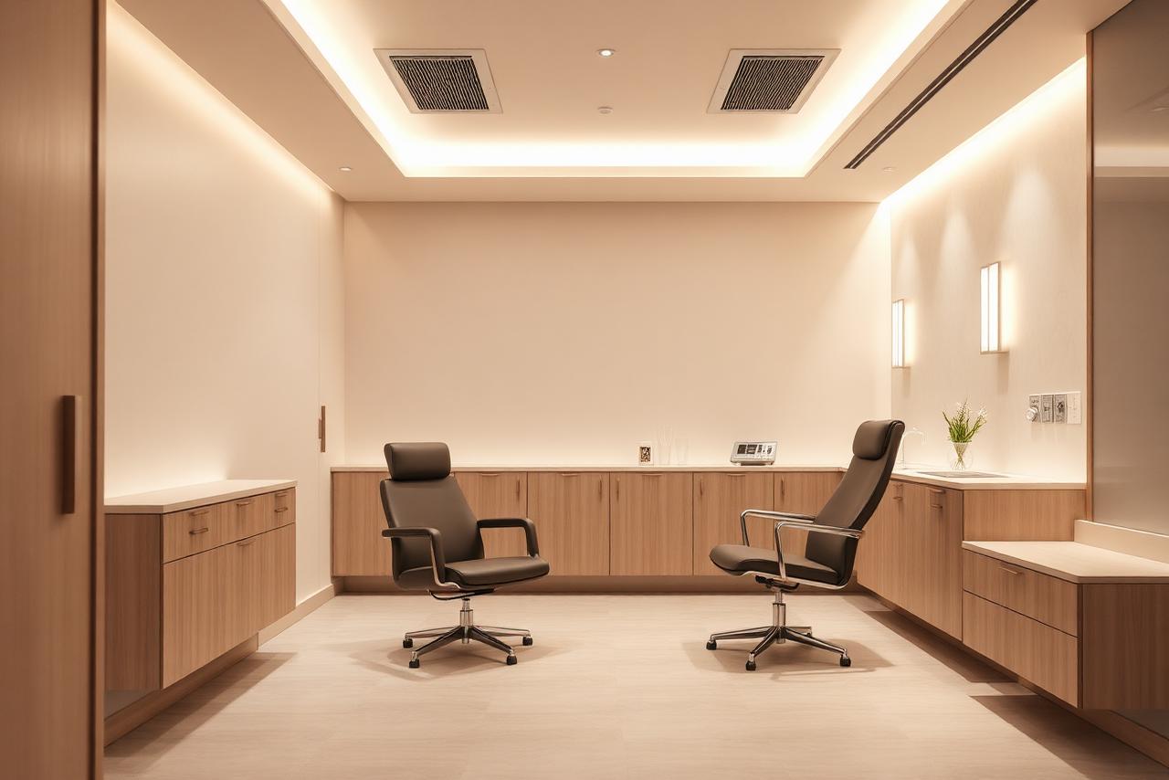 Interior do consultório